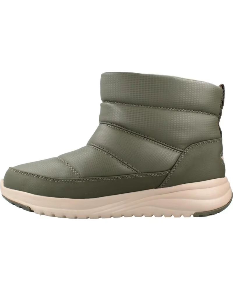 Botines Skechers 144776S para Mujer en Color Verde Oliva Olv
