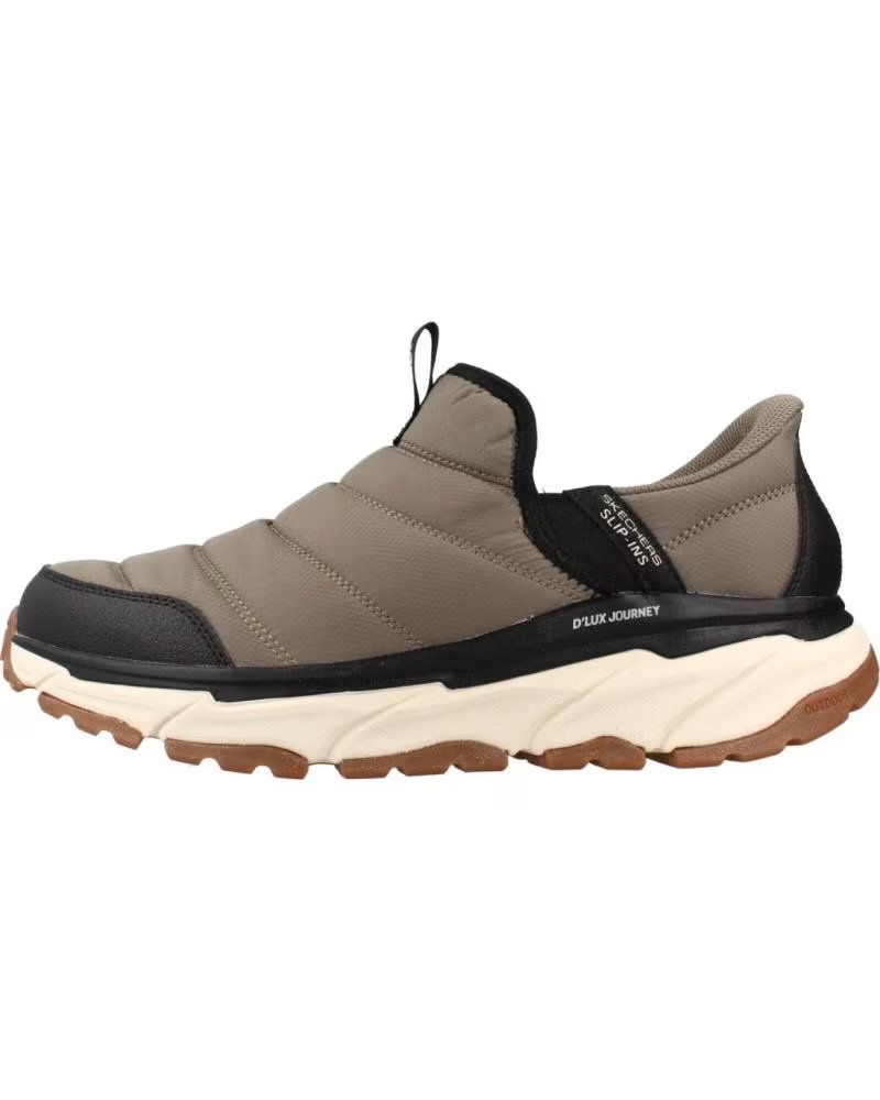 Zapatillas Skechers Slip-ins D´lux Journey 237418S Hombre Verde Olbk