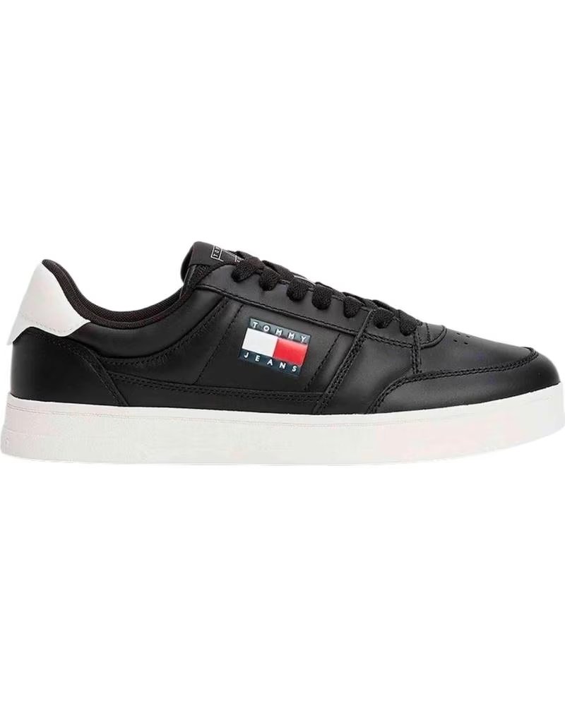 Tommy Jeans Zapatillas deportivas bajas 'THE GREENWICH NEW ESS'  ecru / navy / rojo oscuro – imagen 4