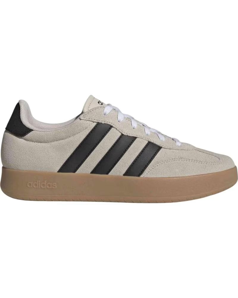 Zapatillas Adidas Barreda Gris y Negro para Hombre