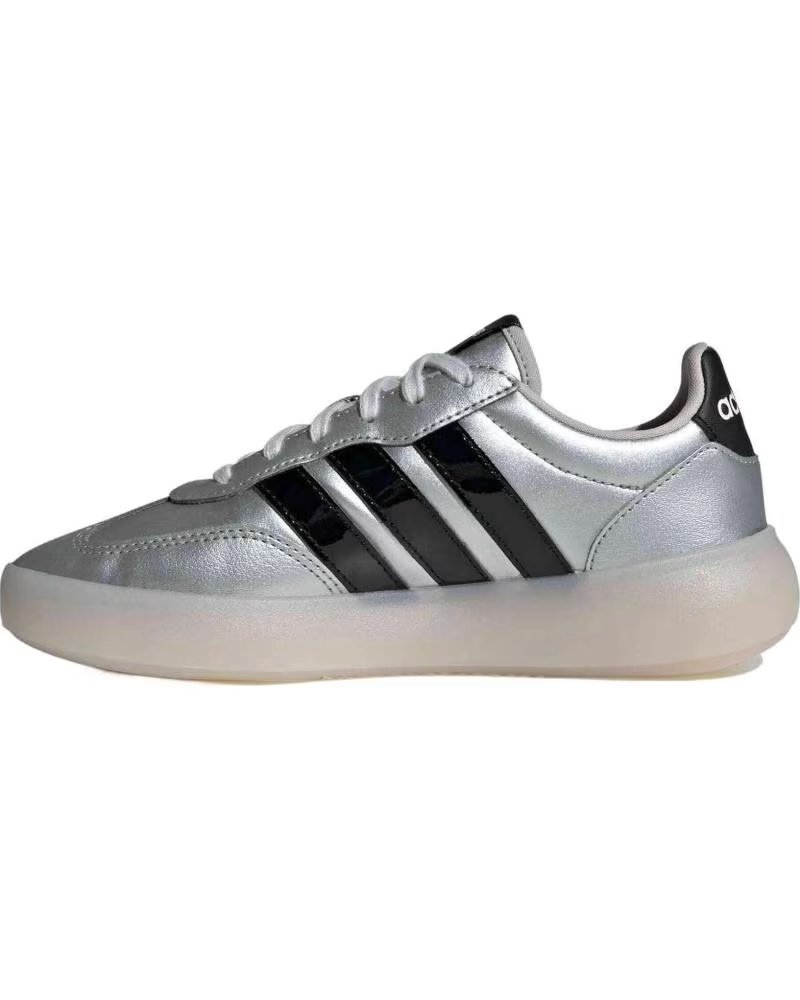 Zapatillas Adidas Barreda Decode Plateadas Junior