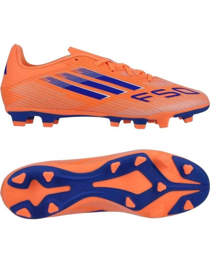 Botas de Fútbol Adidas F50 Club Fg-mg JI0045 Naranja-azul