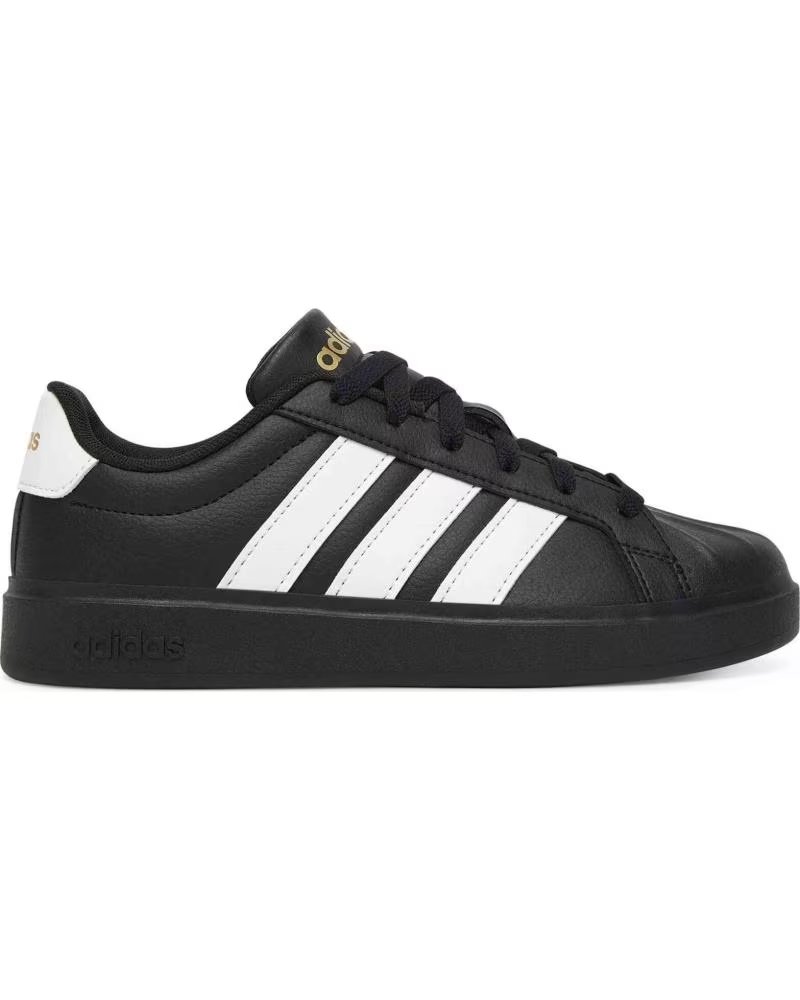 Zapatillas Adidas JS5053 Mujer Negro Blanco Oro Cblack-ftwwht-goldmt