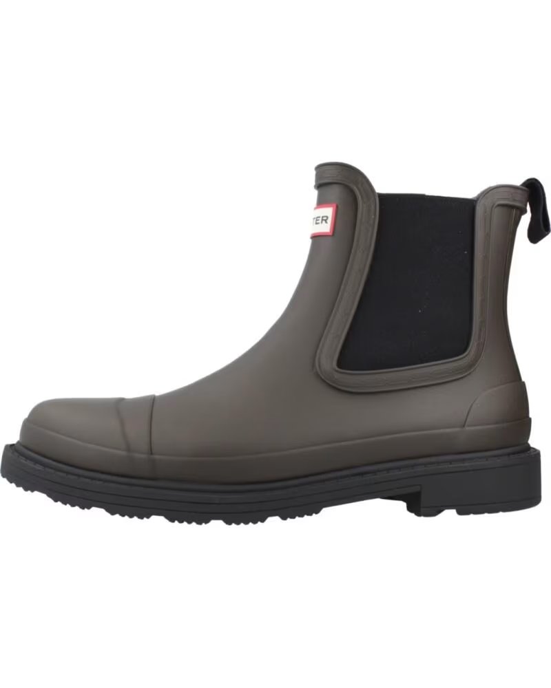 Botines Hunter Commando Chelsea Marrón 0CK