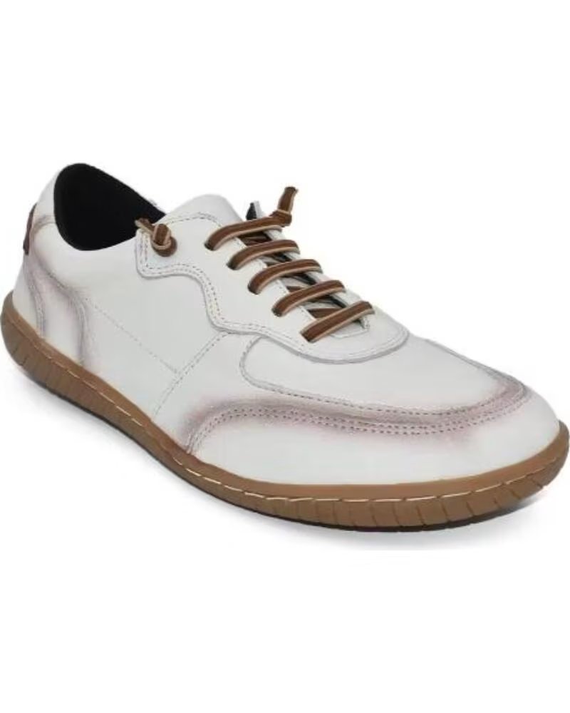 TEKILA SAPATOS CASUAIS DE COURO KINDER GOLD RESPEITOSOS