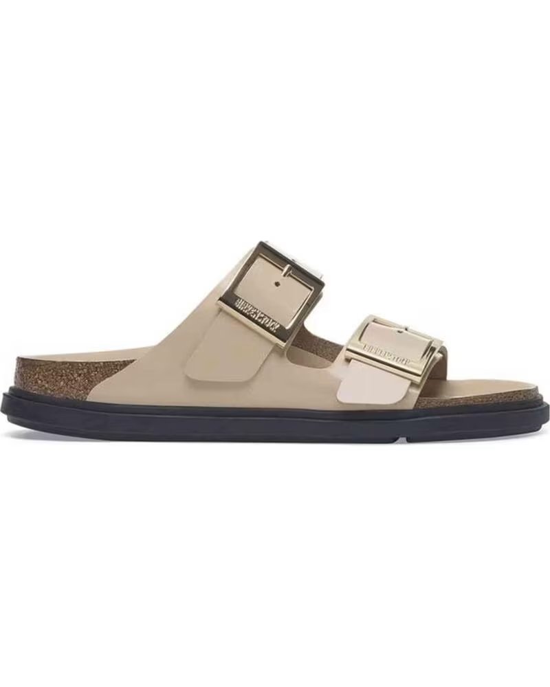 Sandalias Birkenstock Arizona Droplet Buckle Beige