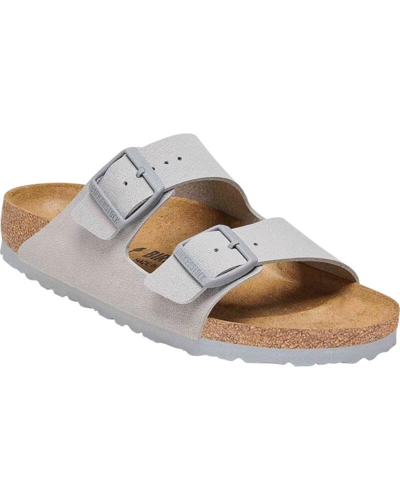 Sandalias Birkenstock Arizona Bf Unisex Gris