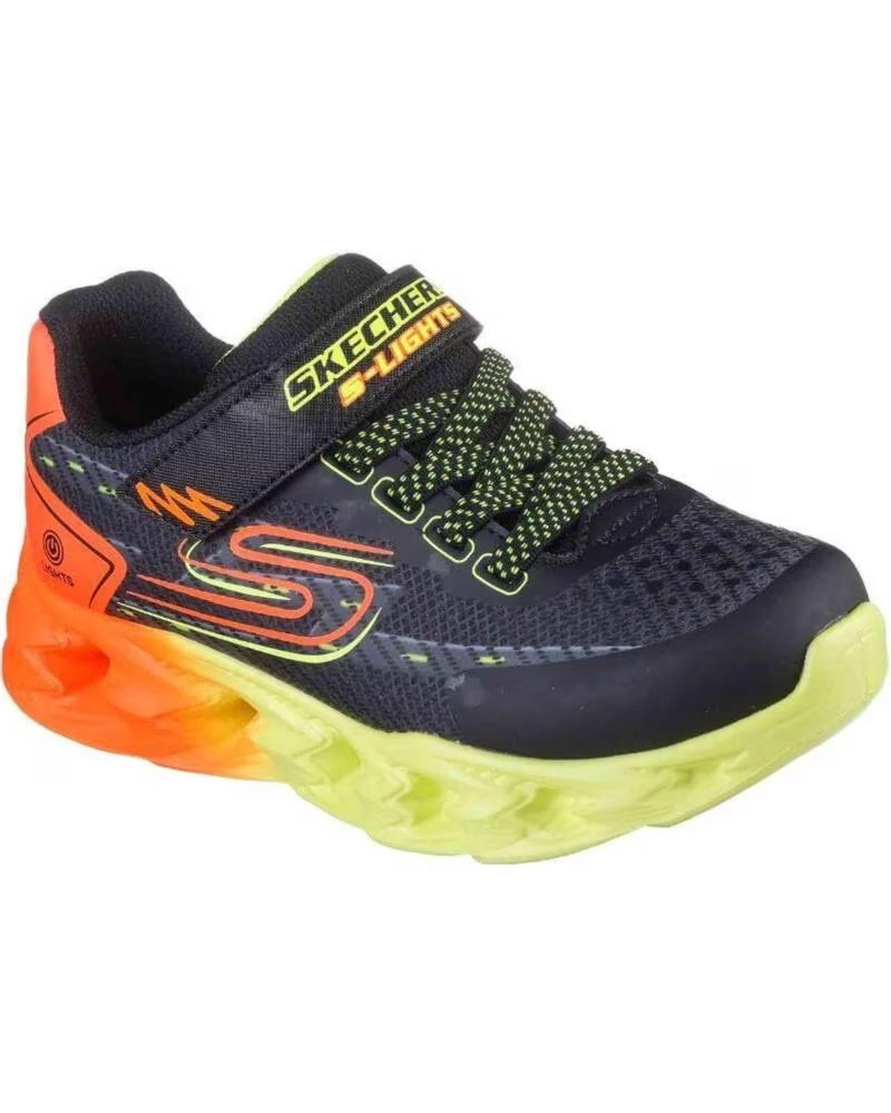 Zapatillas Skechers Vortex 20 - Quantro 400604L con Luces Bkmt