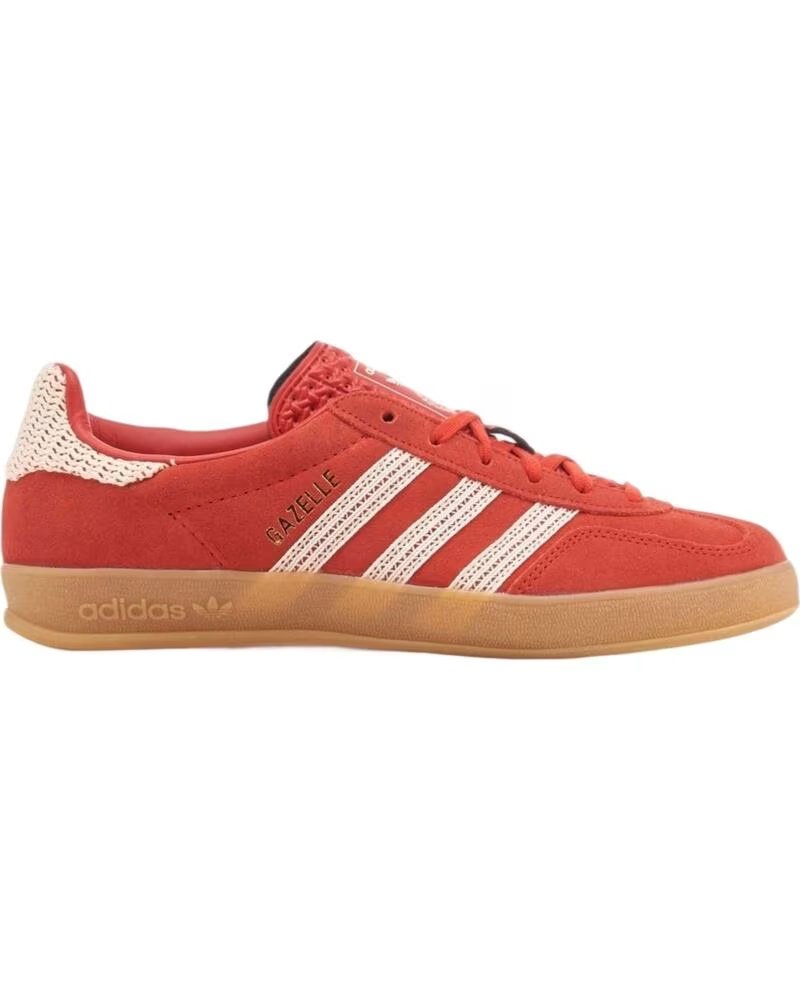 Zapatillas Adidas Gazelle JI2756 Rojas para Mujer Rojo