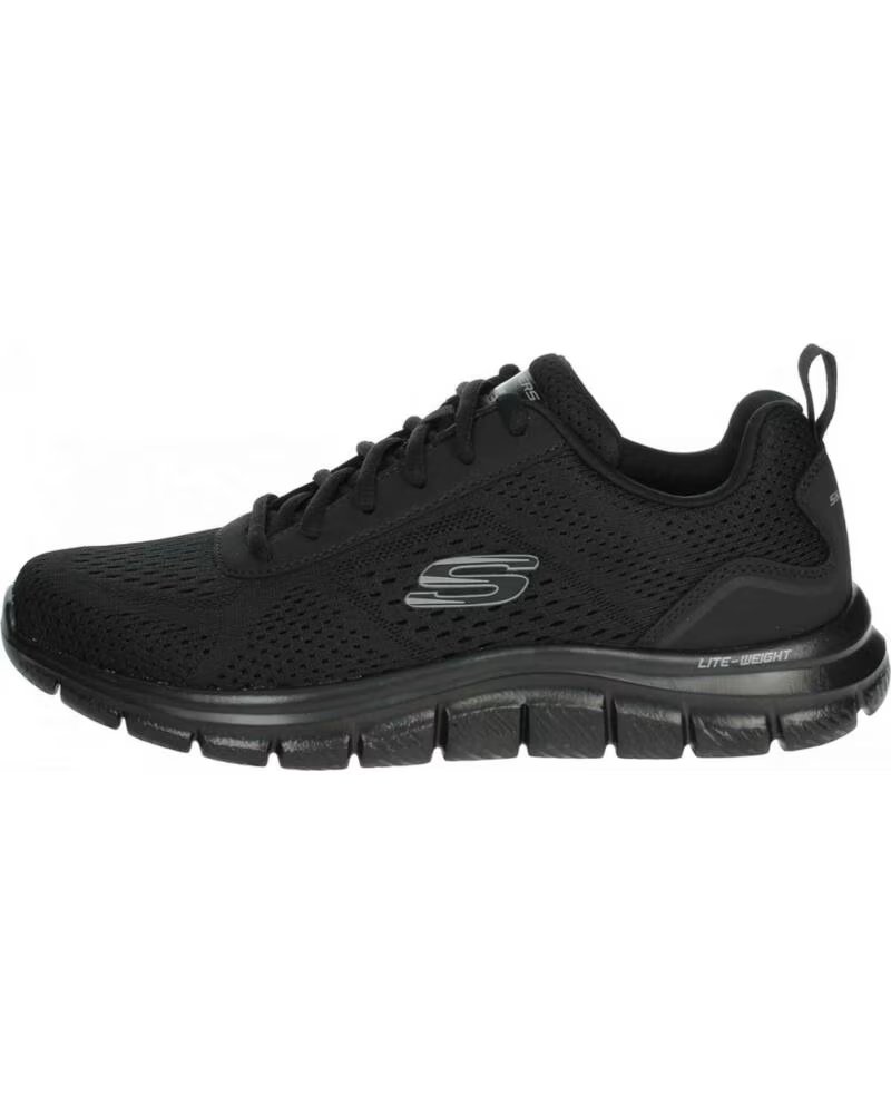 Zapatillas Skechers 232758-BLK para Hombre, Malla Transpirable Black Mesh-synthetic – imagen 4