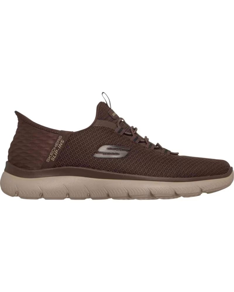 Zapatillas Skechers Slip-ins 232457-CHOC Hombre MARRÃ³N
