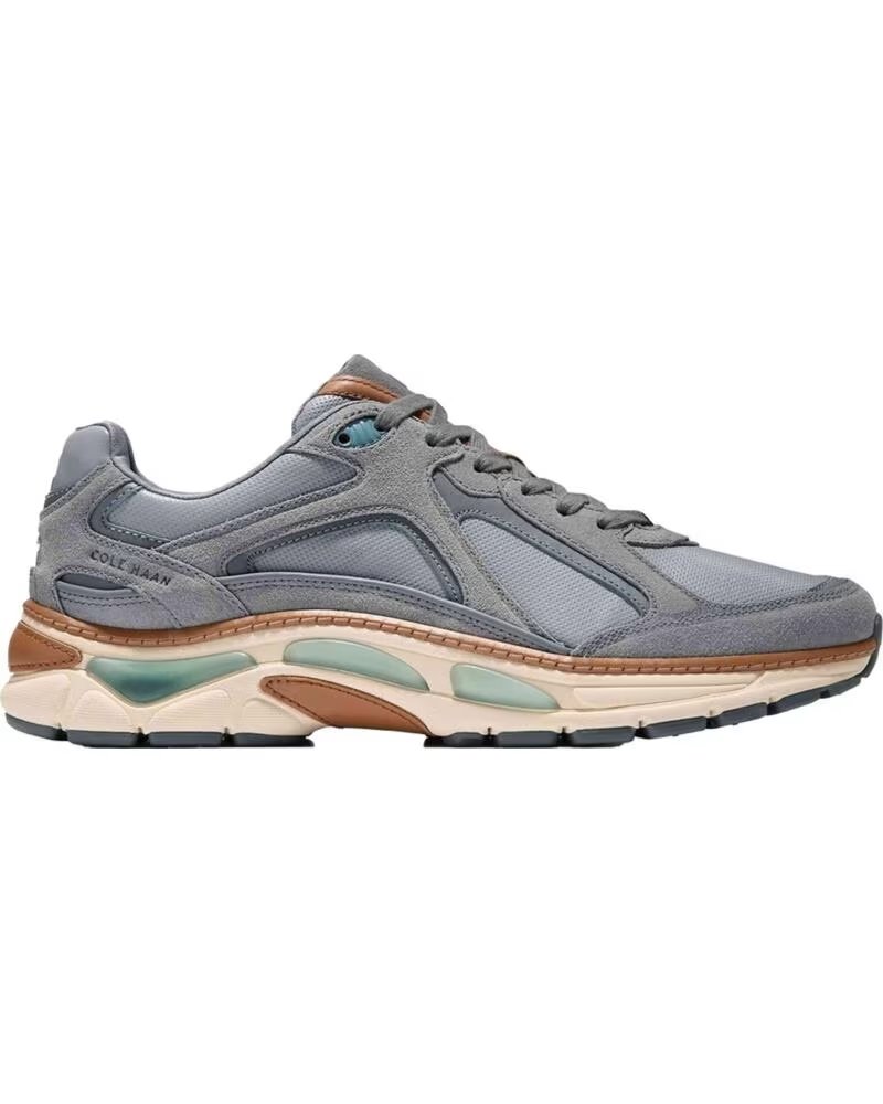 Zapatillas Cole Haan Grandpro Millenia Runners Hombre Gris Grey