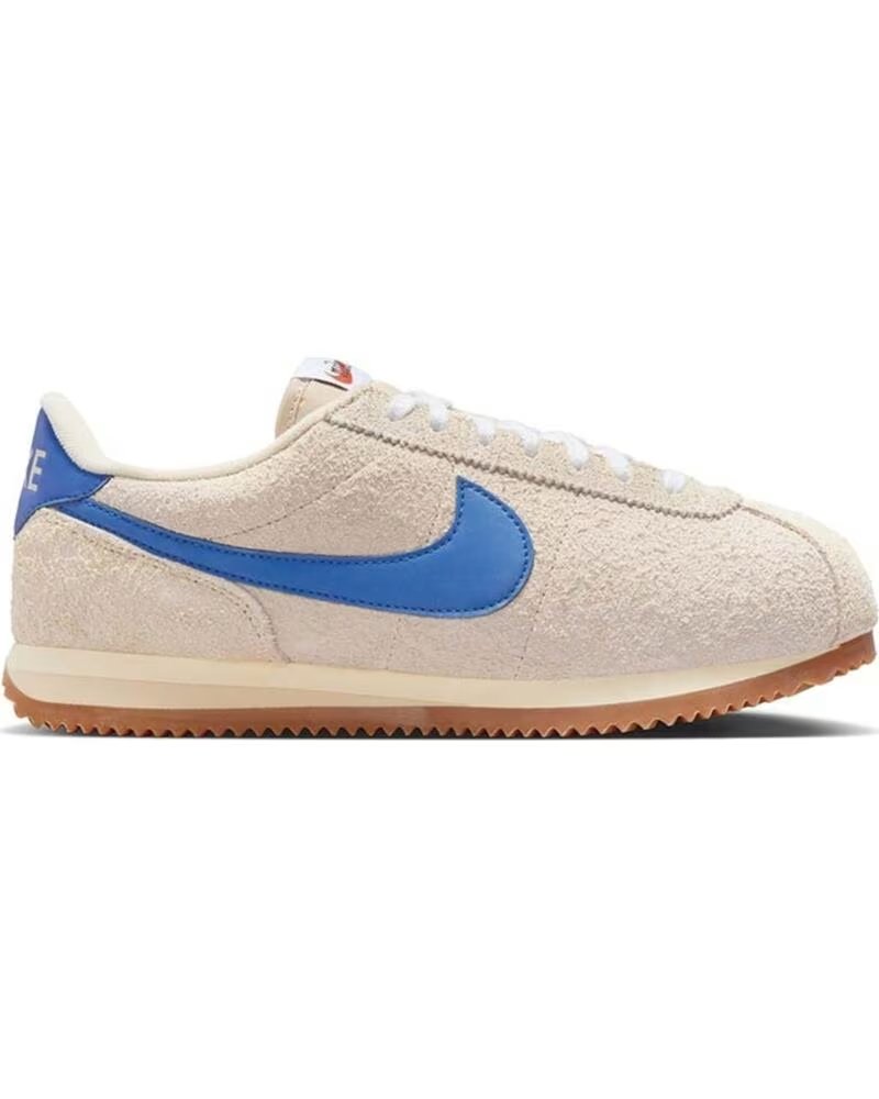 Zapatillas Nike Cortez Vintage FJ2530-101 para Mujer en Beige y Azul Beige