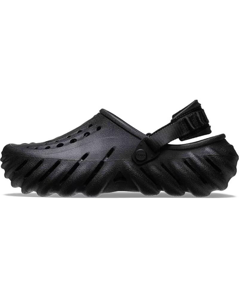 Zuecos Crocs Echo Clog Modelo 153003 Color Negro Black