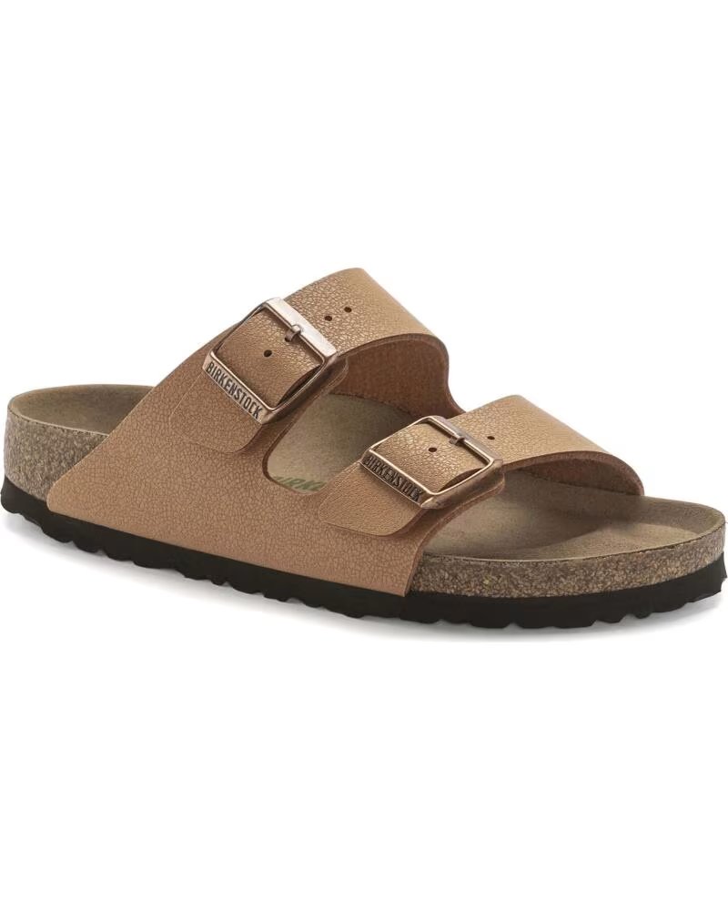 Sandalias Birkenstock Arizona Earthy Vegan Pecan Naranja
