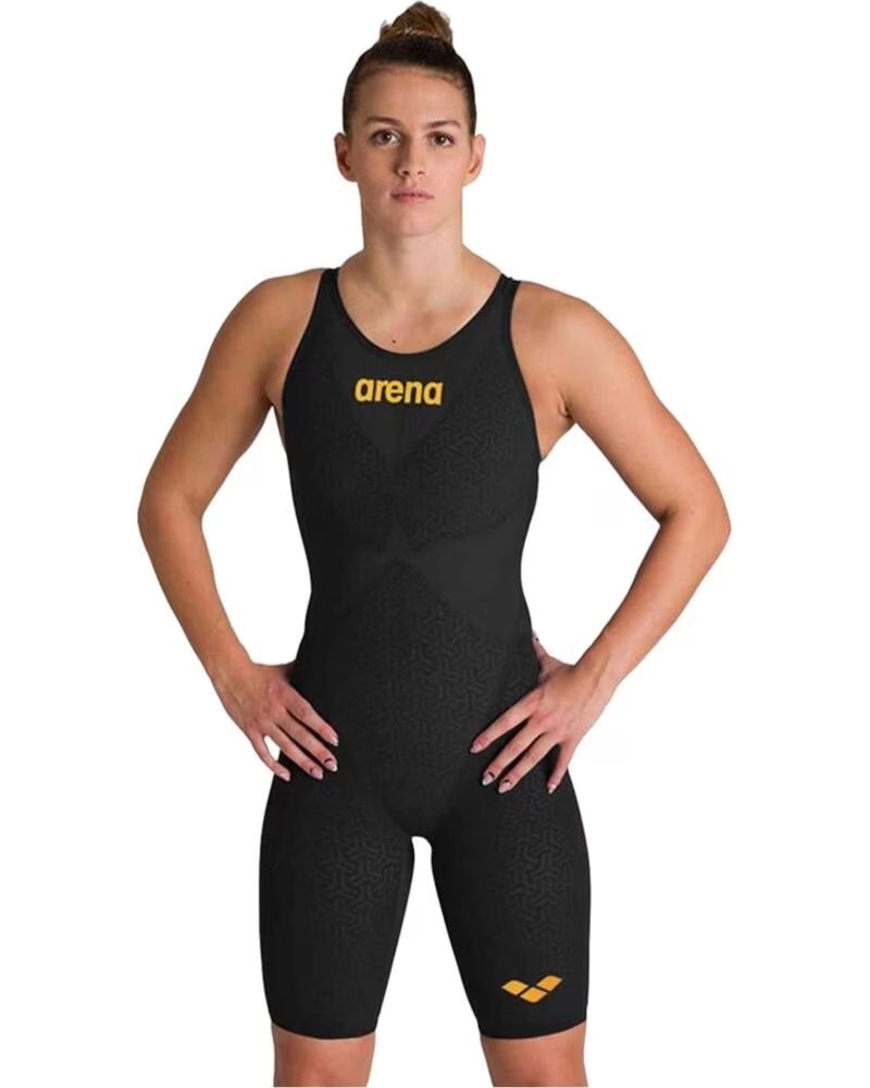 Bañador Arena de Competición para Mujer Negro