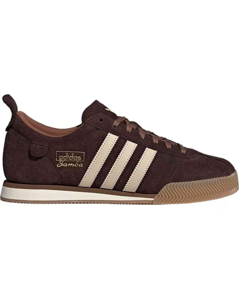 Zapatillas Adidas Samba IH4381 Marrón AUCO-CRLI-GUM4
