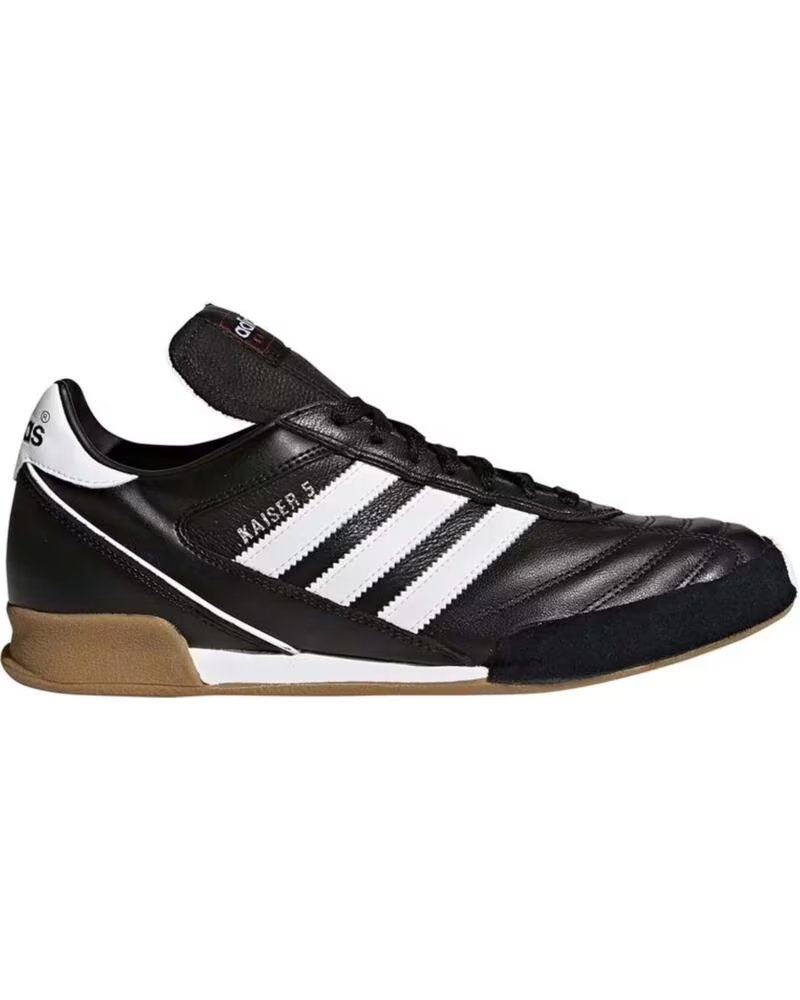 Botas de Fútbol Sala Adidas Kaiser 5 Negras Negro