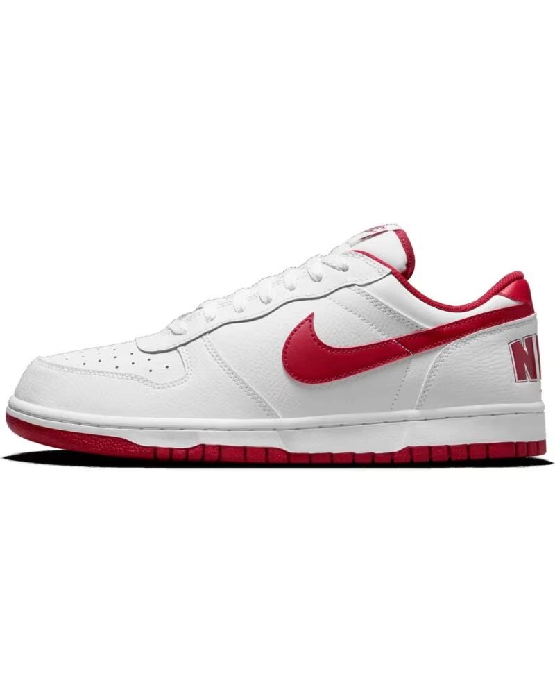 Zapatillas Nike Big Low Urbanas Blanco y Rojo