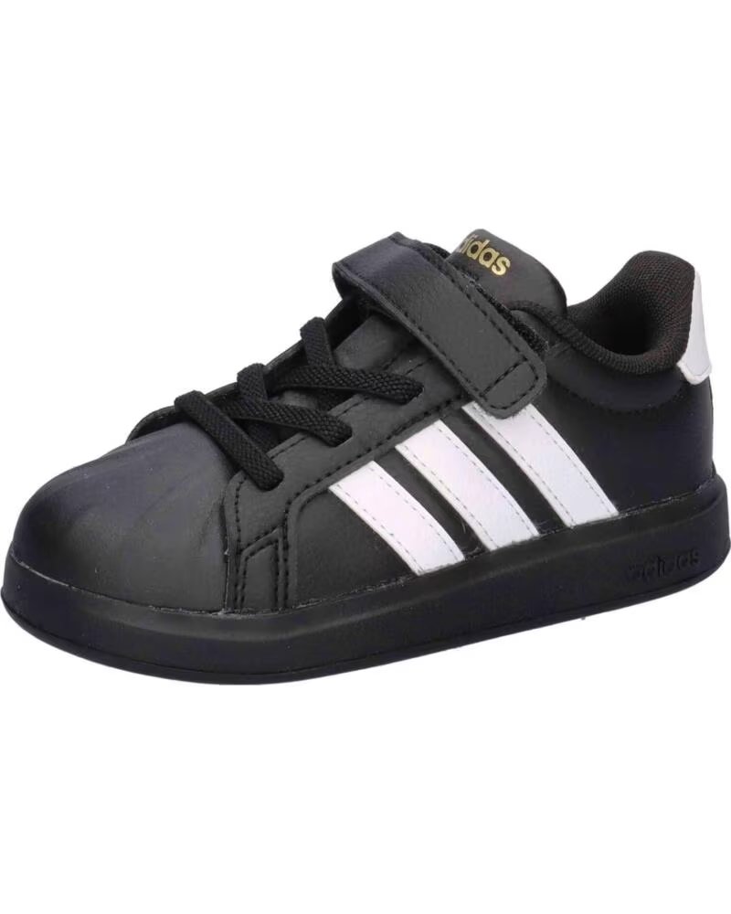 Zapatillas Adidas Streettalk el I Unisex Cblack-ftwwht-goldmt