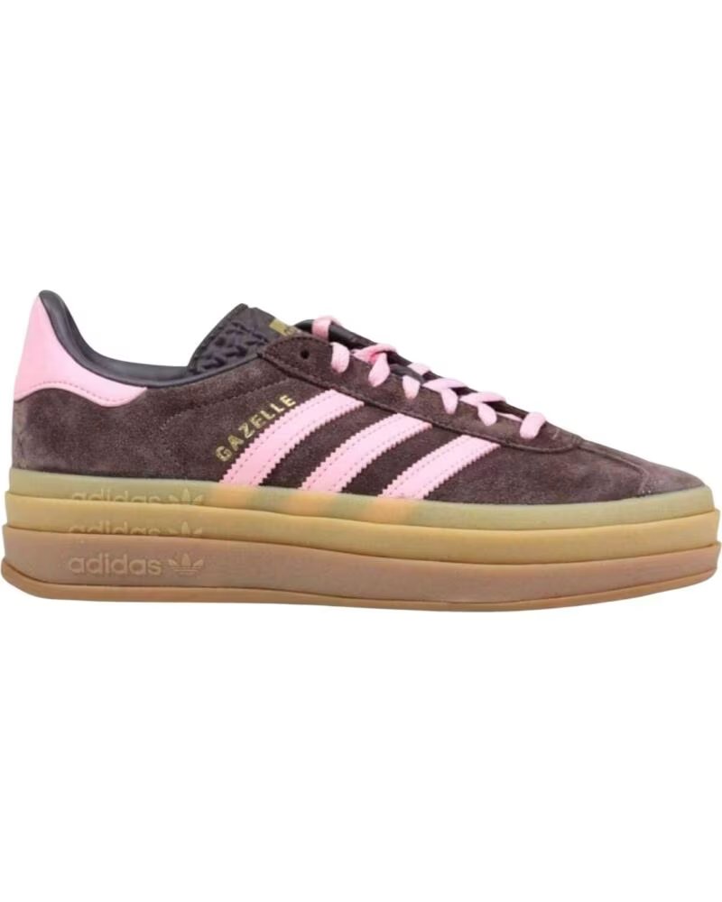 Zapatillas Adidas Gazelle IH6786 con Plataforma Marron