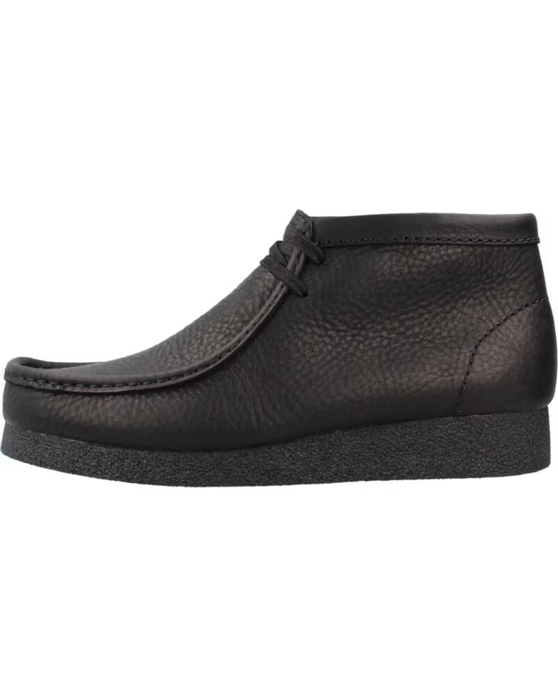Botines Clarks Modelo 26179710C en Piel Color Negro Black