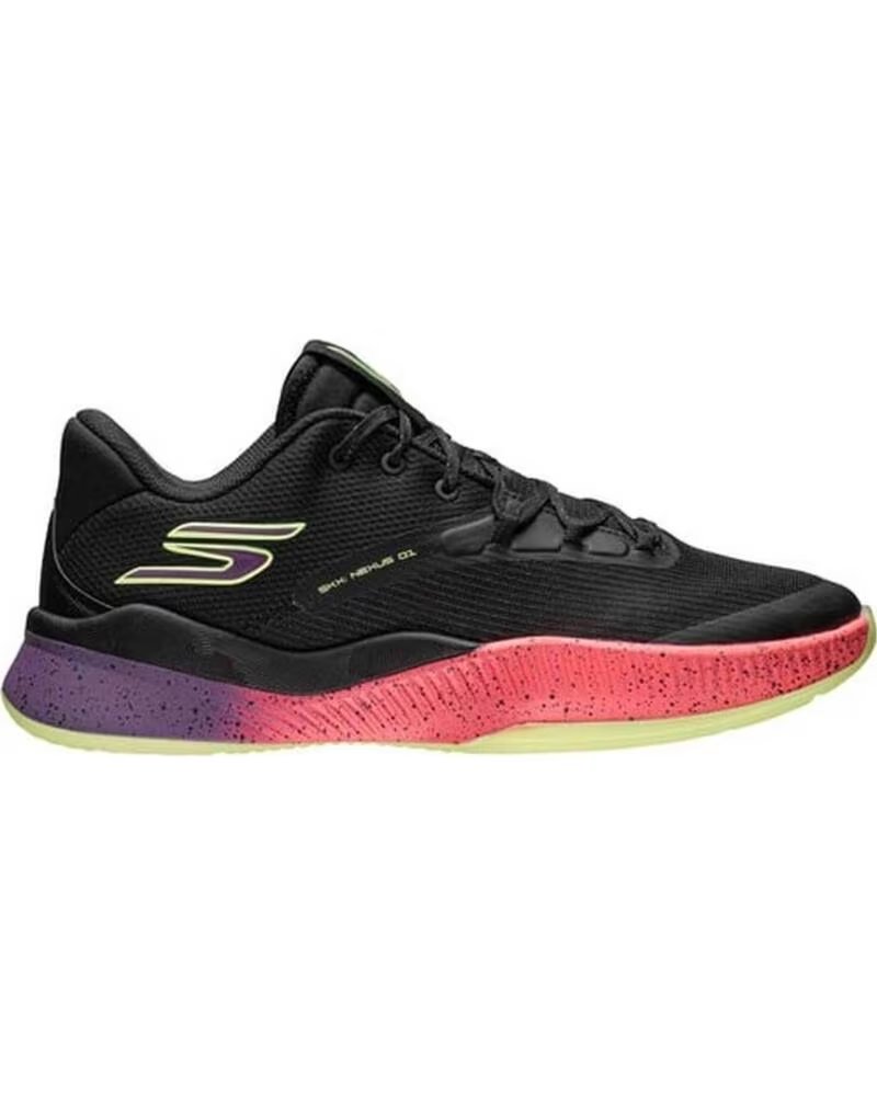 Zapatillas Skechers 253015BPPK para Hombre Negro