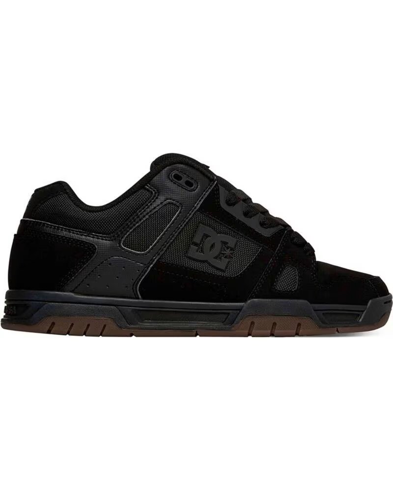 Zapatillas Skate Dc Shoes Stag Negras Bgm