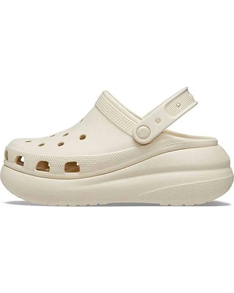 Zuecos Crocs 207521-2Y2 Bone para Mujer