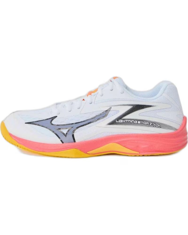 Zapatillas de Balonmano Mizuno Lightning Star Z7 Jr Blanco