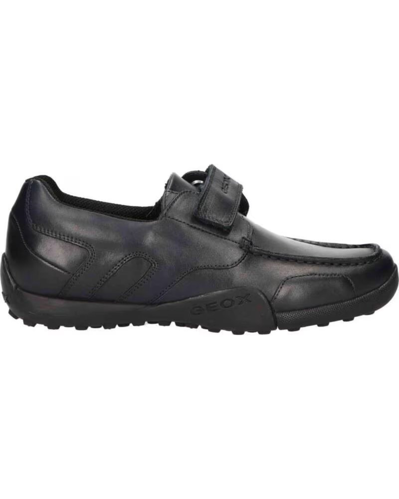 Zapatos Geox J Snake C4002 Navy con Cierre de Velcro