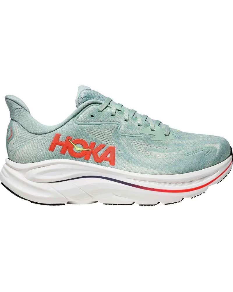 Zapatillas Hoka Clifton 10 0001162030-SGN Sage-neon Flame