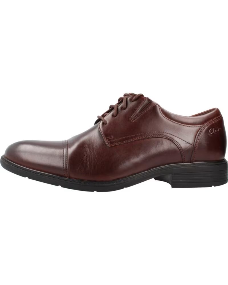 Zapatos de Vestir Hombre Clarks 180287 Marrã"n Mahogany Mahogny
