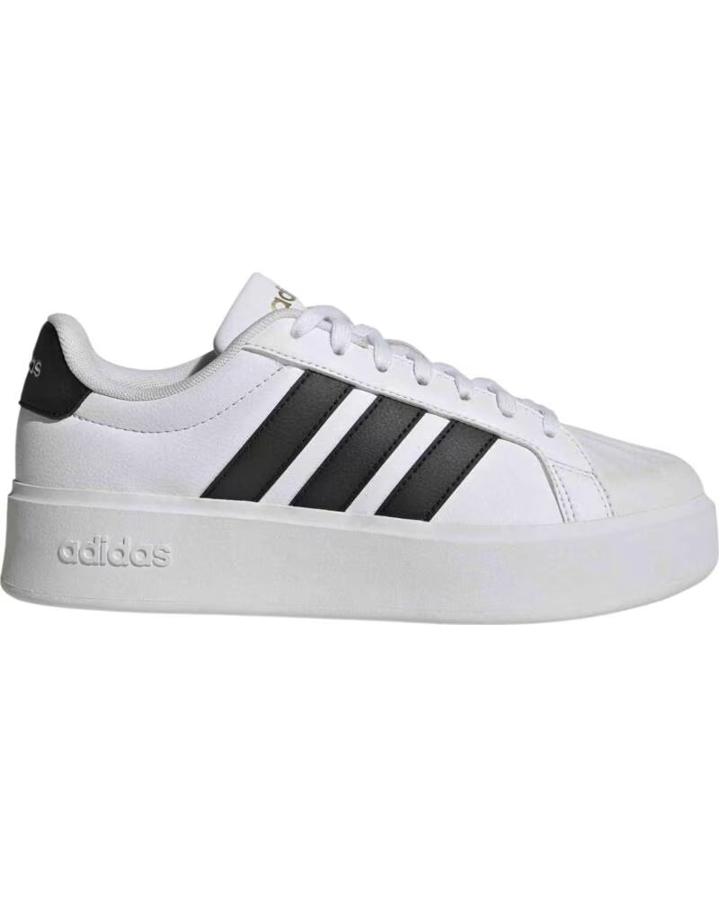 ADIDAS TÊNIS STREETTALK BOLD BRANCOS WHITE