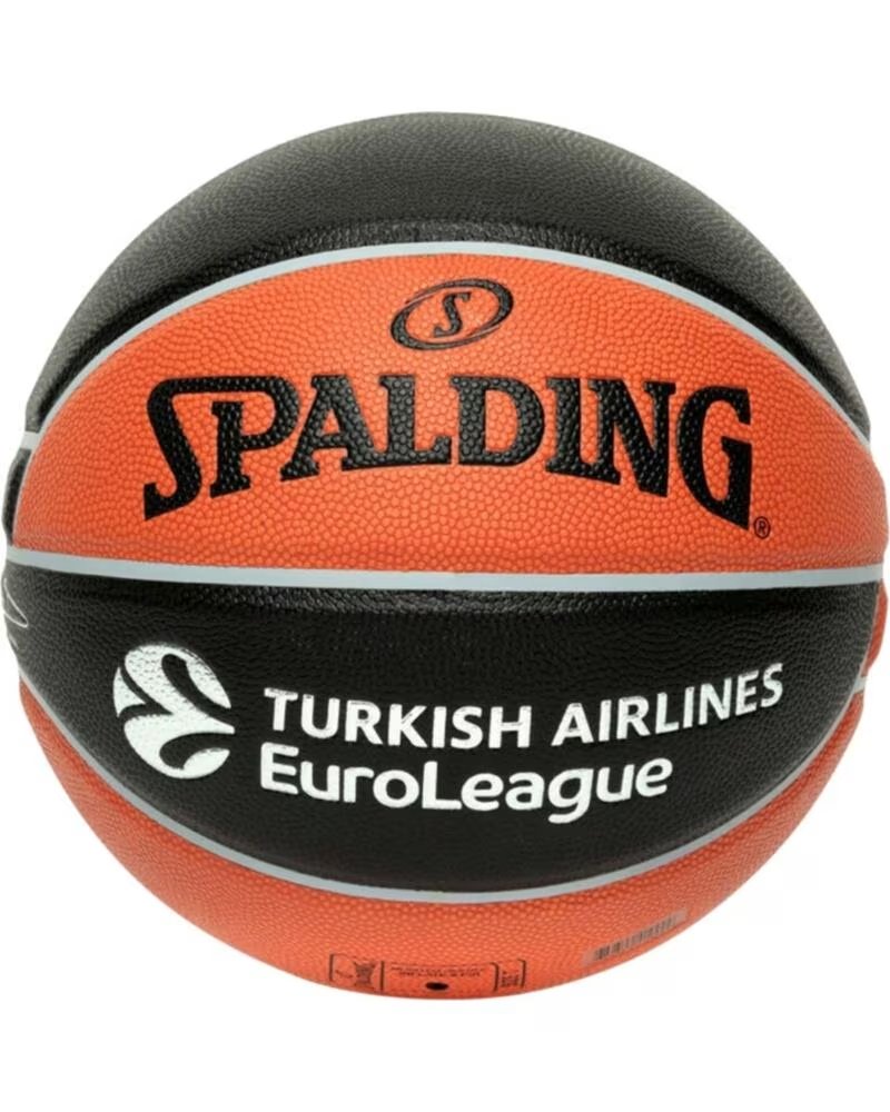 Balón de Baloncesto Spalding Excel TF500 Euroleague 77101Z Naranja