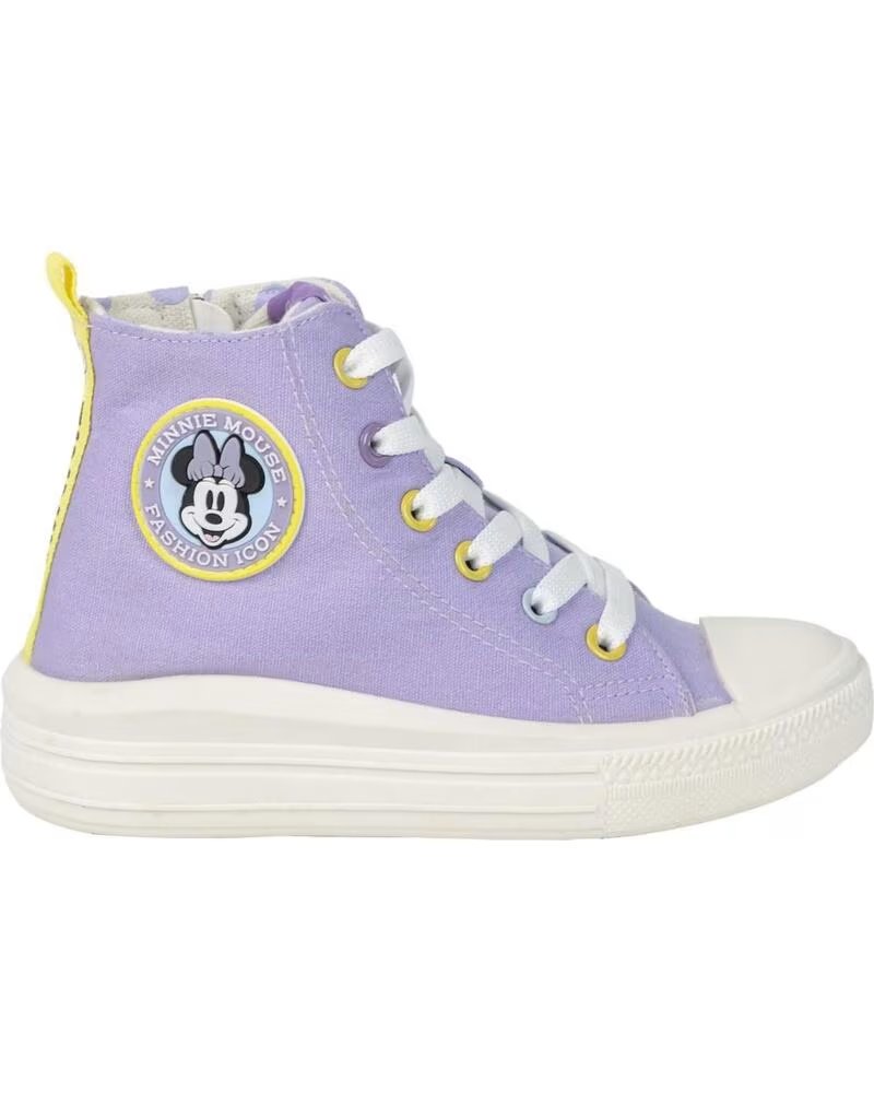 Zapatillas Altas Minnie Mouse Artesania Cerda 2300006339 Morado