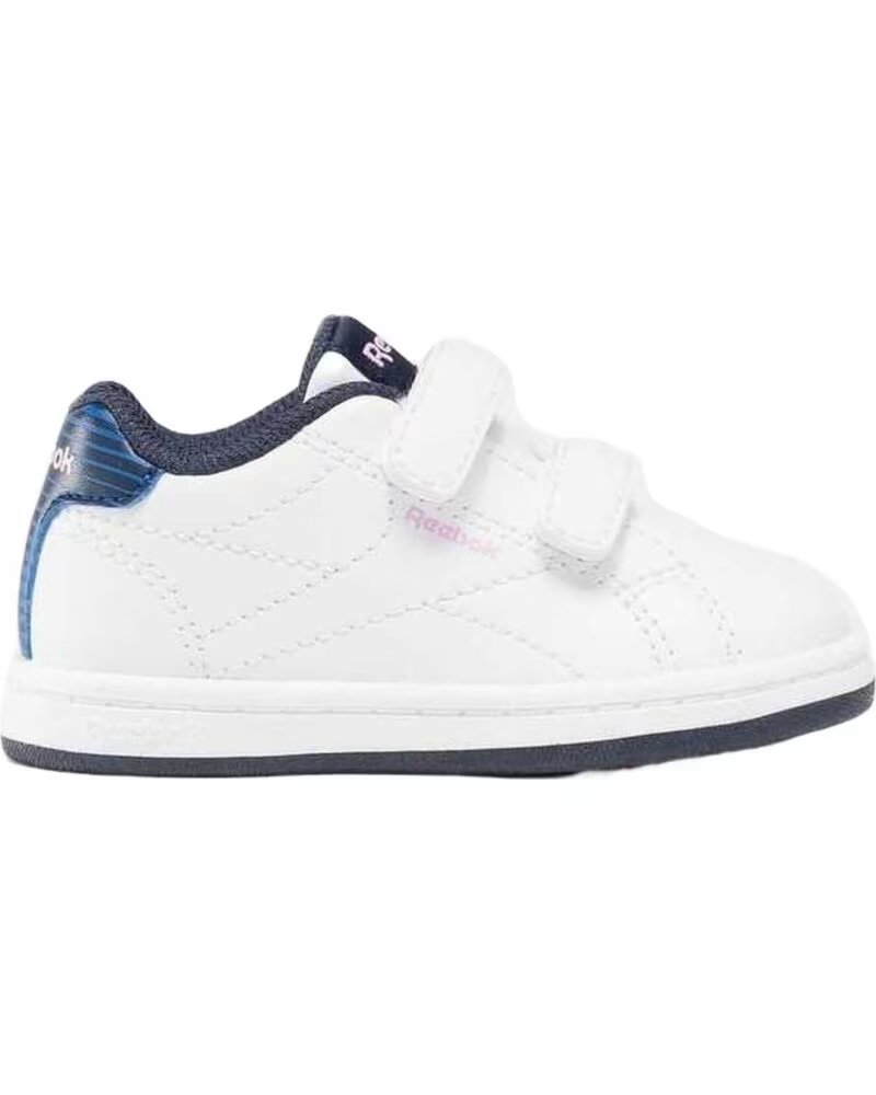 Zapatillas Reebok para Niãos con Cierre de Velcro Blanco