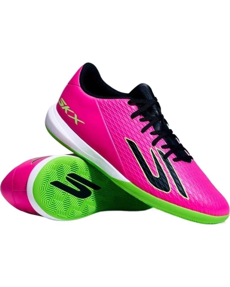 Zapatillas Deportivas Skechers Jr Youth Ic Unisex Pink Black Lime