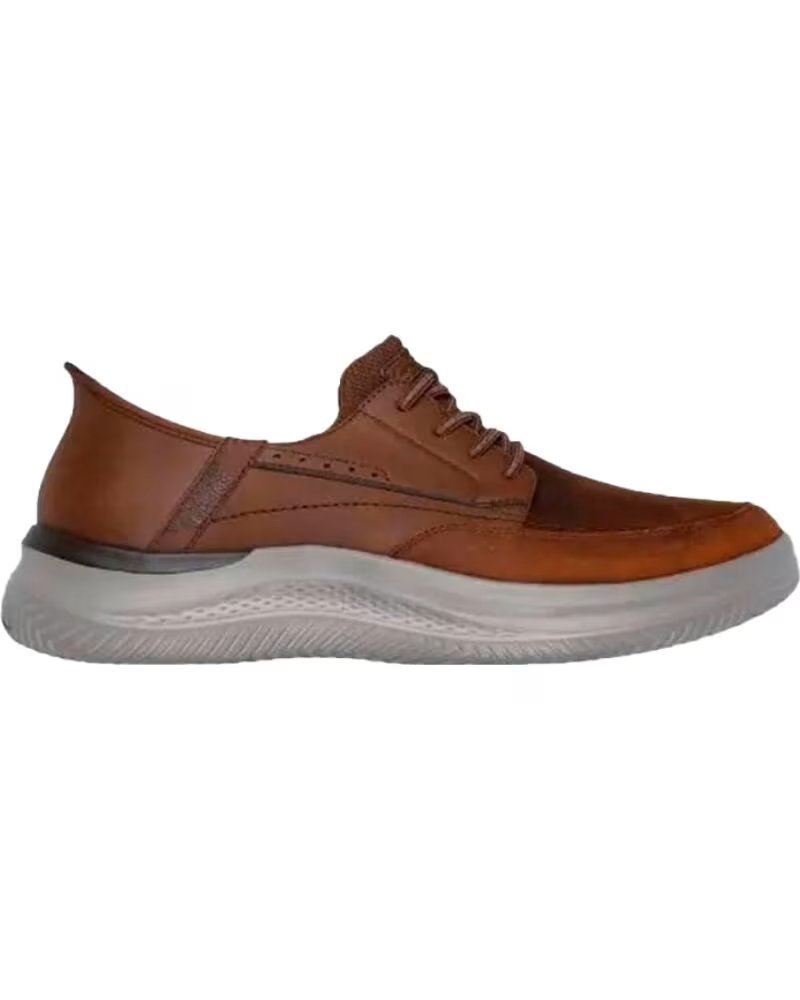 Skechers Hasting-rory Sneakers de Cuero Marrón