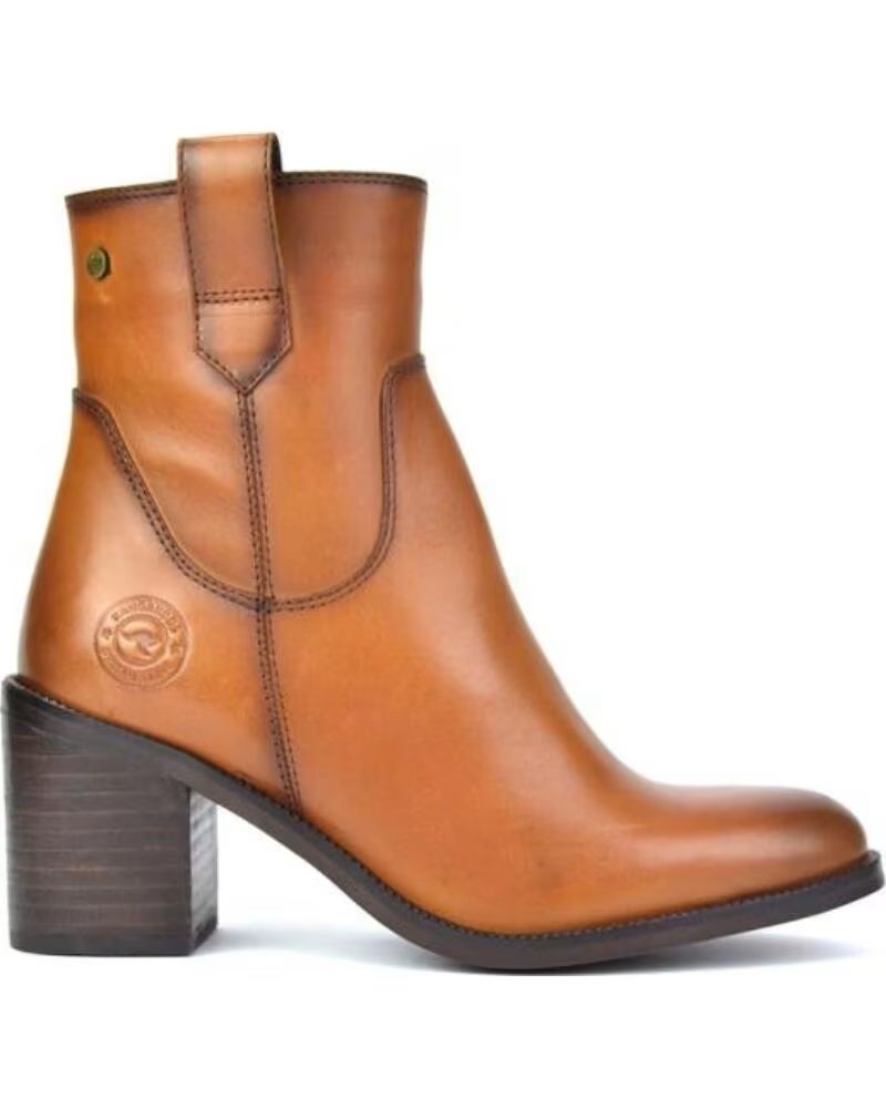 Kangaroos Botines de Mujer 402-16 Piel Camel Camelpiel