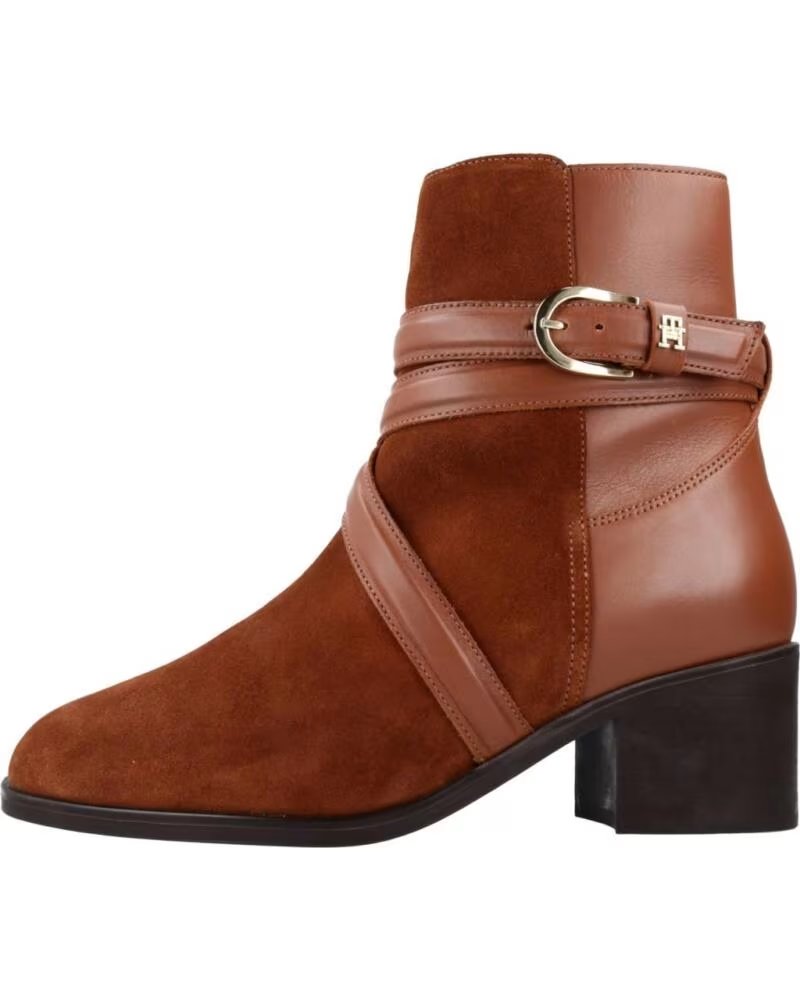 Tommy Hilfiger Botines 1000103797 Elevated Ess Thermo Midh Marrón Mujer Gtu