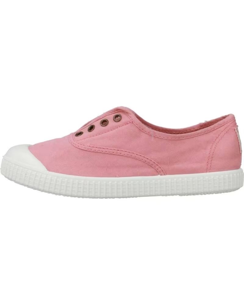 TÊNIS VICTORIA 1915 INGLESA LONA ELÁSTICO MODELO 06627 ROSA NUDE