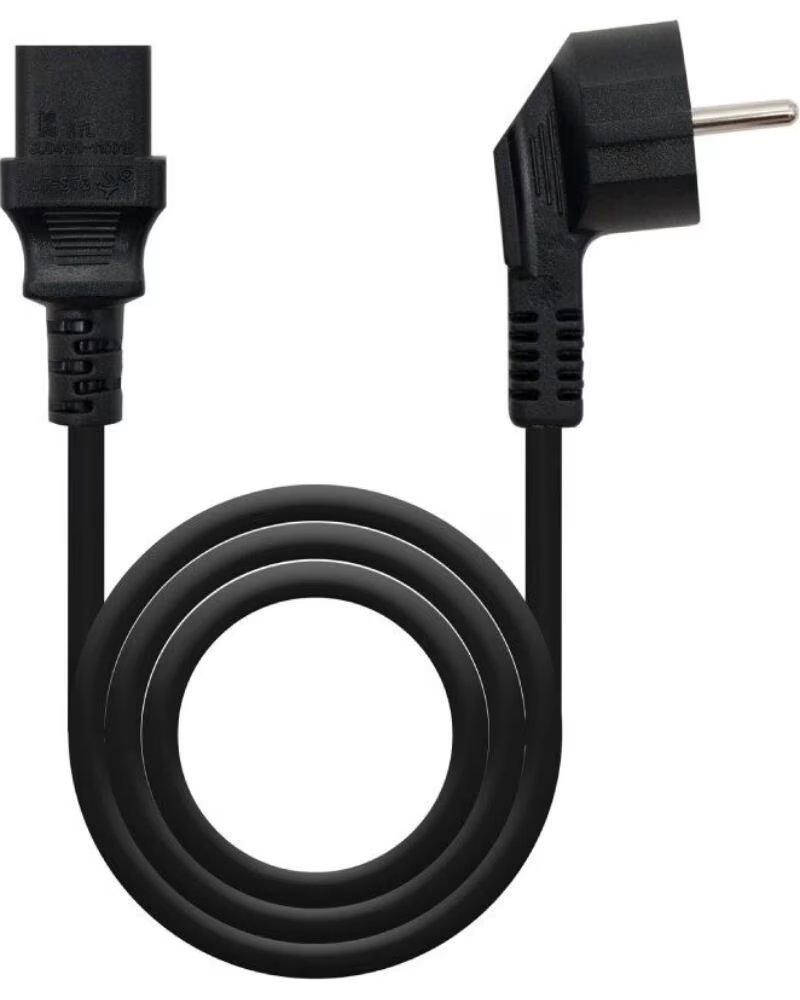 NANOCABLE 10220102-L2 CABLE DE ALIMENTACIÓN PARA CPU CEE7 MACHO A C13 HEMBRA 2M