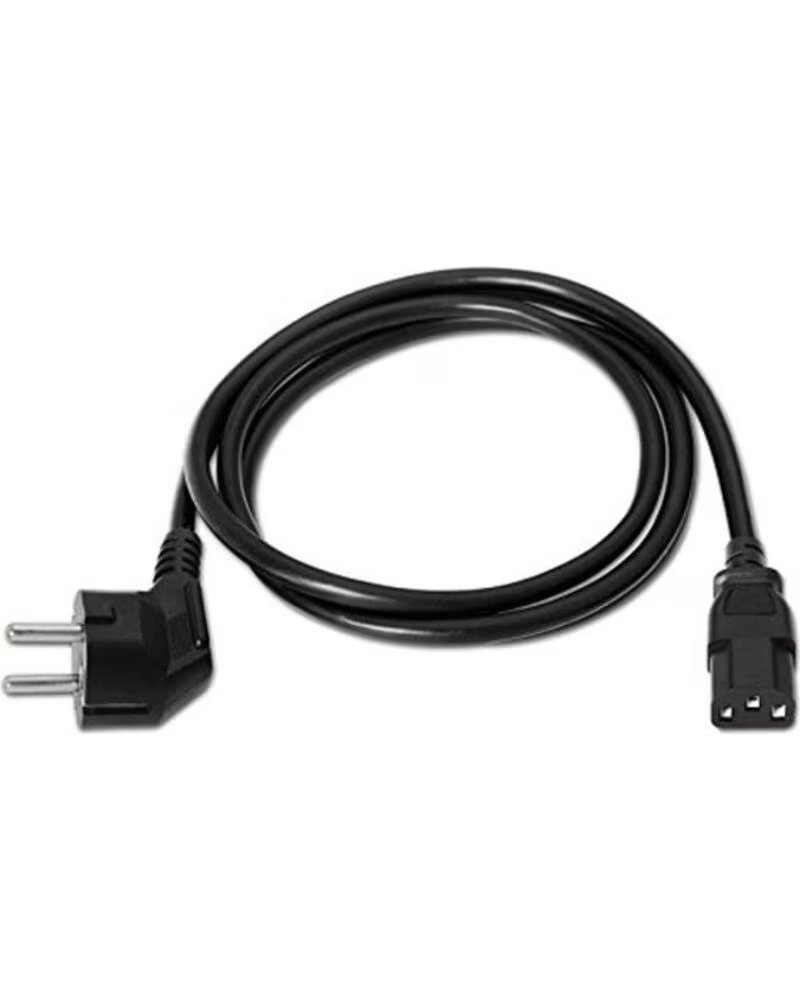 NANO CABLE DE ALIMENTACIÓN CPU SCHUKO MACHO A C13 HEMBRA 1,5M NEGRO 10220102
