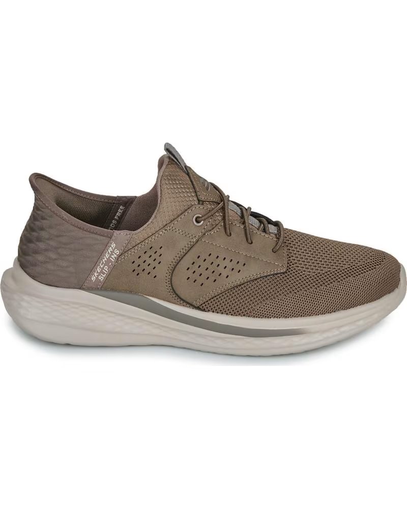 Zapatillas Skechers Slip-ins Relaxed Fit Slade - Caster para Hombre Khaki