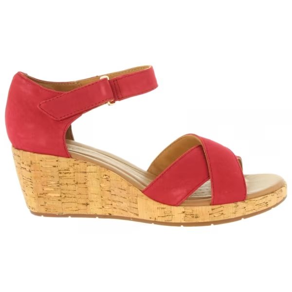 Clarks 26132327 Un Plaza Red Nubuck