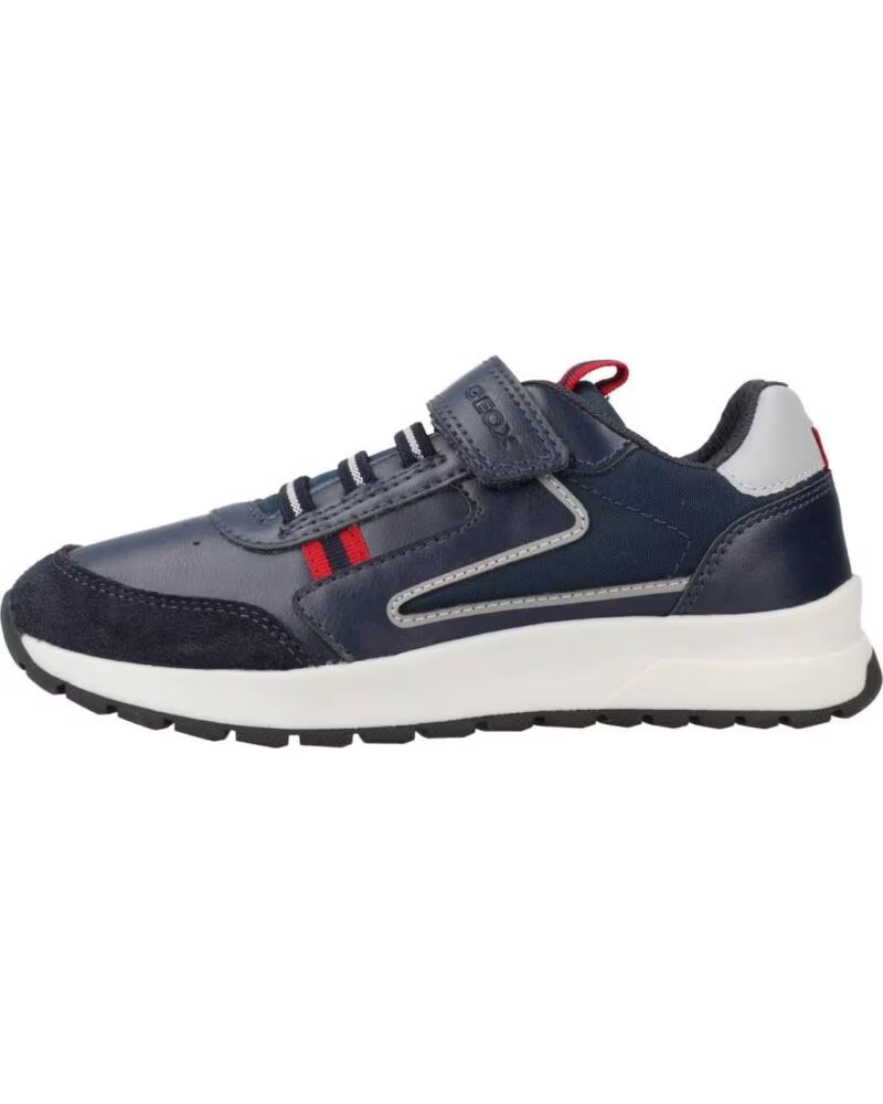 Zapatillas Geox J Briezee Niño Azul Navy Dk Red
