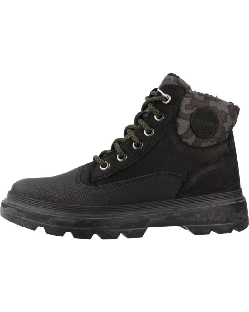 Geox Botas Niãos J Kiddartah Boy Wpf Negro C0033