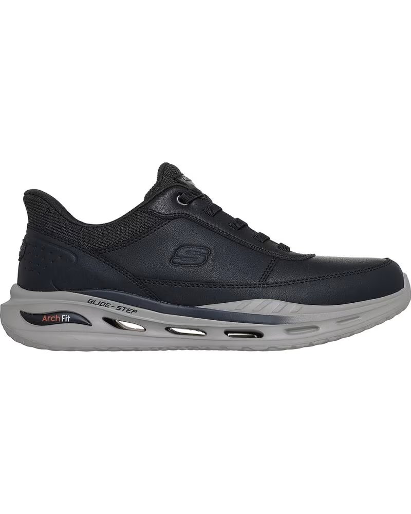 Skechers Zapatillas Arch Fit Orvan 210981-BLK Hombre Negro
