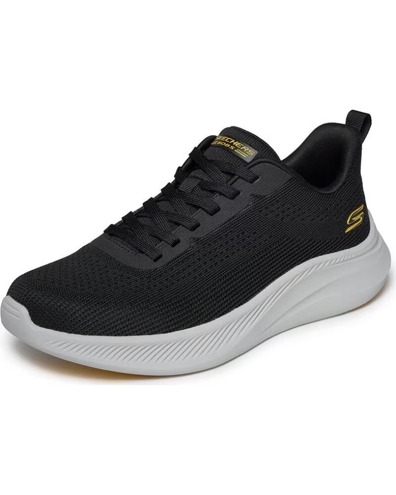 Skechers Bobs Sport Moda Flex Zapatillas de Hombre Negro